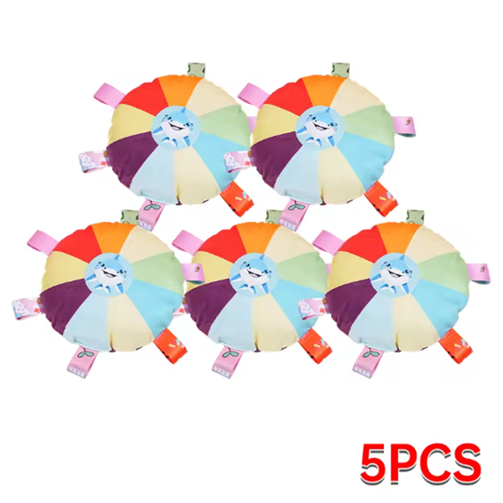 Hot Dog Plush Toy with Bell for Small Dogs