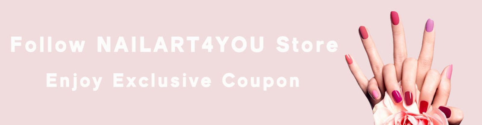 3D Crescent Moon Nail Stickers - White, Black, Gold, Silver