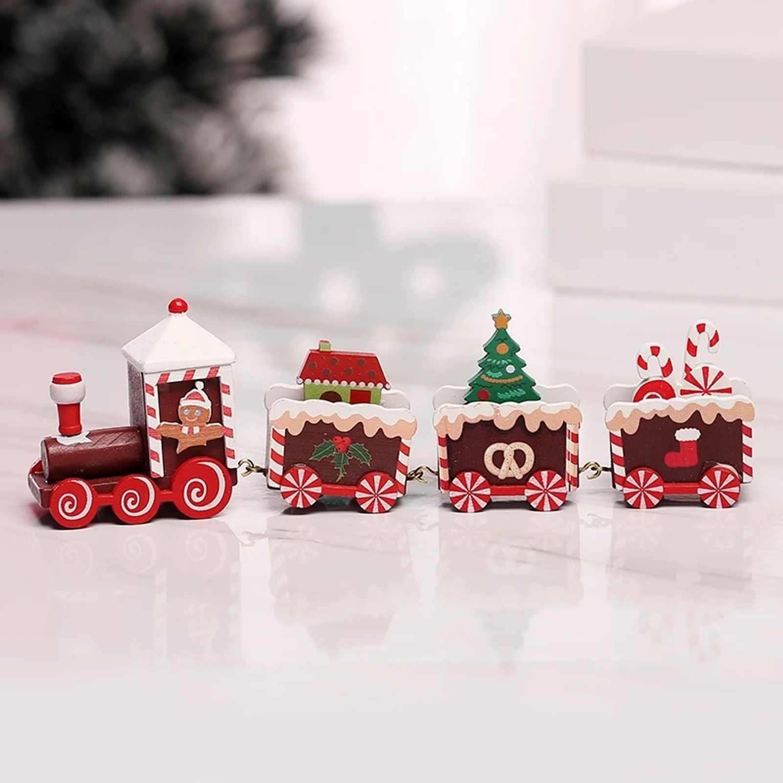 Christmas Train Decorations for Home 2025