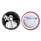 Classic Anime Death Note Button Pin - Yagami & Ryuk Brooch