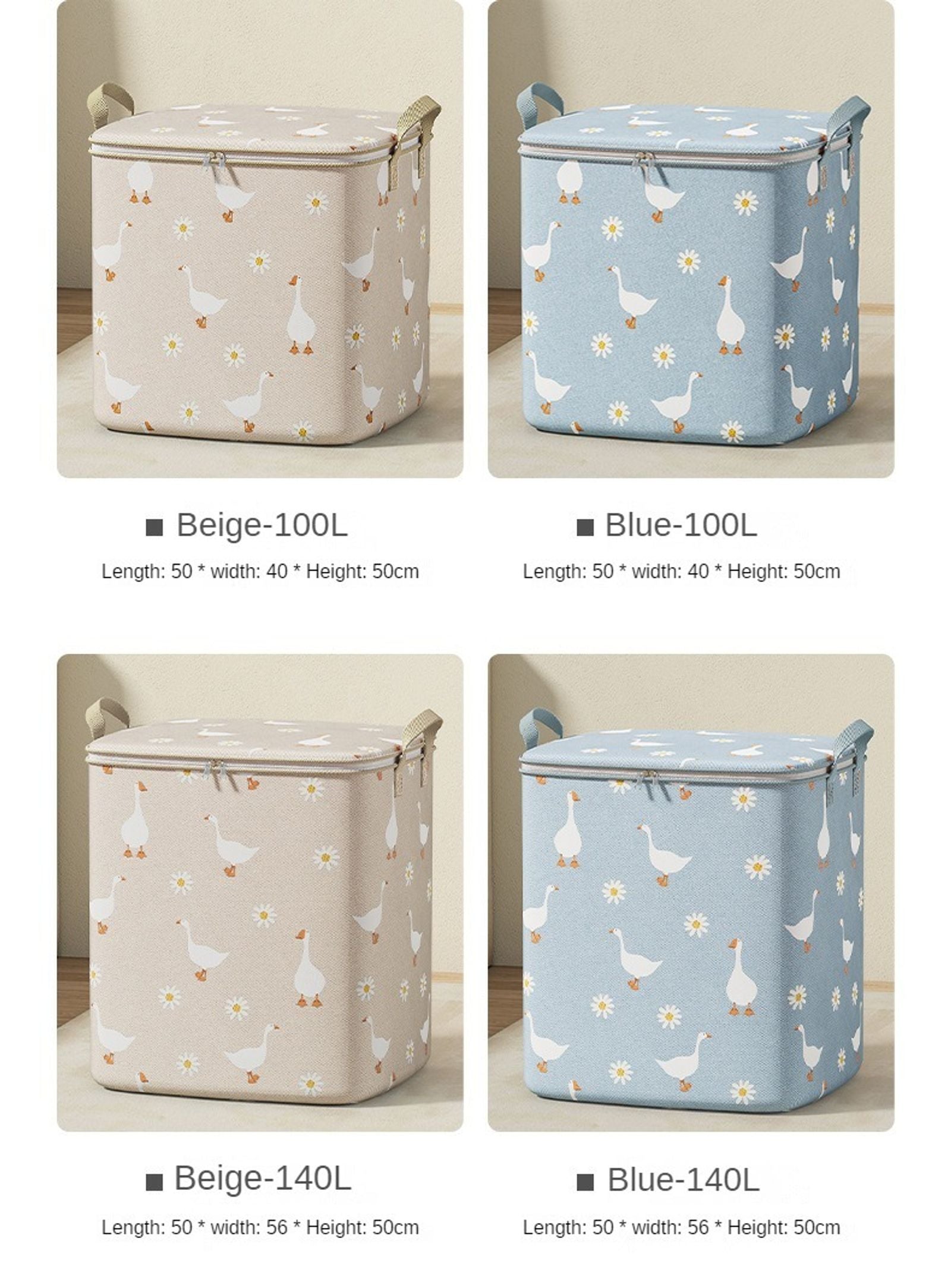 Large Capacity Cotton Quilt Storage Bag