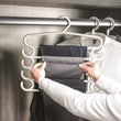 Multifunctional 5-Layer Pants Rack - Space Saving Hanger