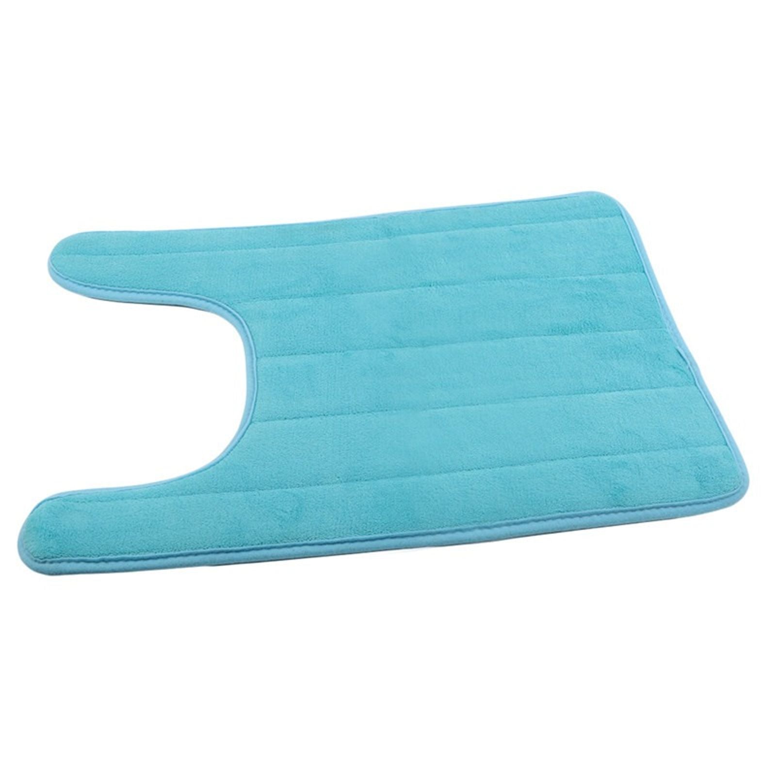 U-Shaped Water Absorbing Bathroom Mats