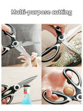 Multifunctional Kitchen Scissors for Fish, Vegetables, and More