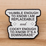 Funny Rose Cake Enamel Pin - Cartoon Brooch for Accessories