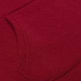 Women’s Hooded Knee-Length Pocket Dress - Casual Warm Sweatshirt