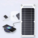 35W Portable Solar Panel with USB Charger for Outdoor Use