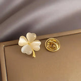 Flower Bow Brooch Set for Women - Metal Lapel Pins