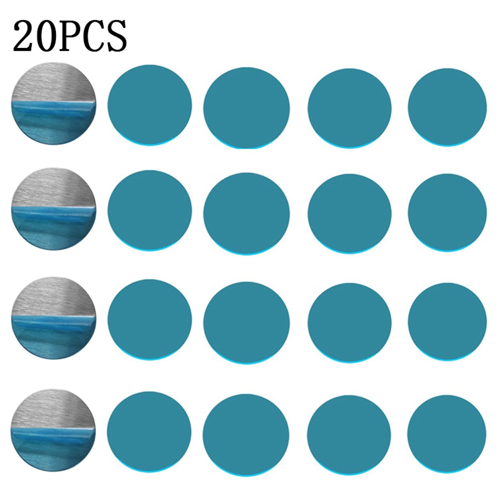 20 Pcs Magnetic Metal Plates for Car Phone Holders