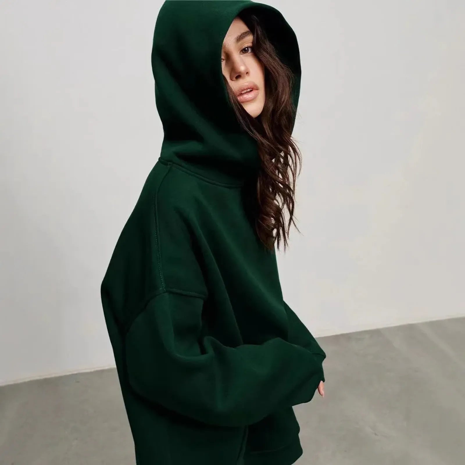 Oversized Unisex Hoodie - Loose Fit Winter Sportswear