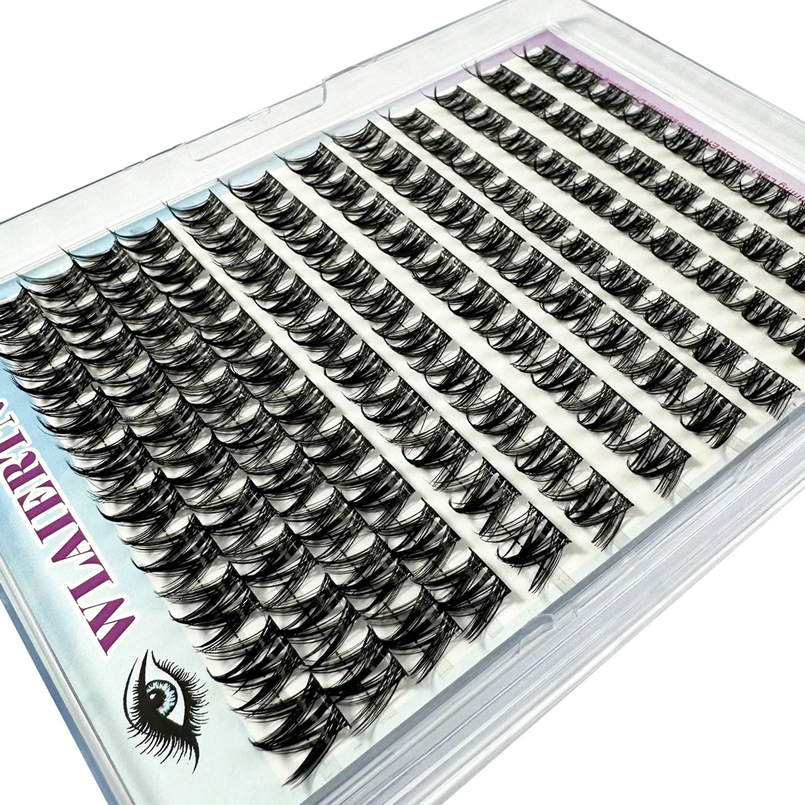 3D DIY Anime False Eyelashes - Reusable Spiky Cluster Lashes