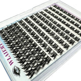 3D DIY Anime False Eyelashes - Reusable Spiky Cluster Lashes