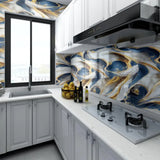 3D Marble Wall Stickers - Waterproof Self-Adhesive Decor