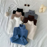 Women's Warm Turtleneck Jumper Sweater