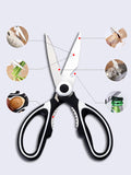 Multifunctional Kitchen Scissors for Fish, Vegetables, and More