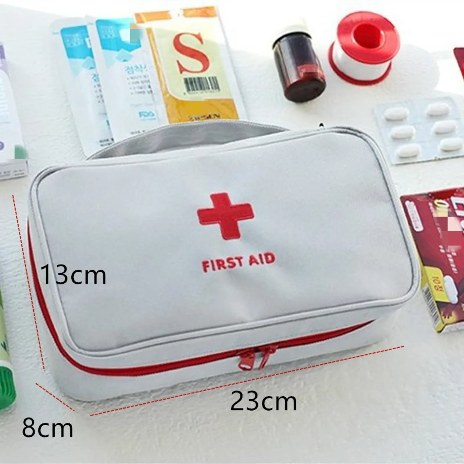 Portable First Aid Kit for Outdoor & Travel