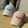 Shhhl Striped Baseball Cap for Men and Women