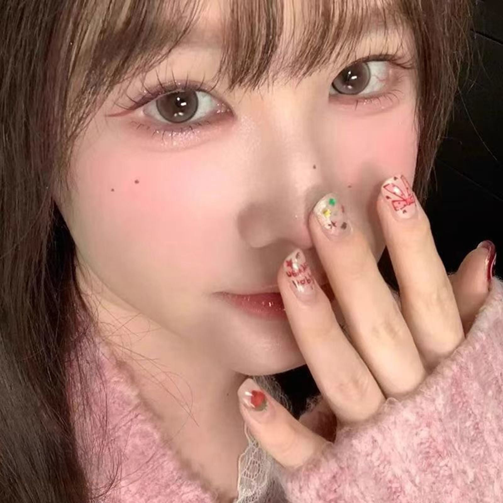 Natural Press-On Lash Clusters for Cosplay & Everyday Wear