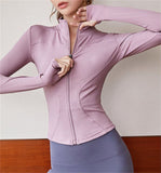 Women's Long Sleeve Sport Jacket for Gym & Casual Wear