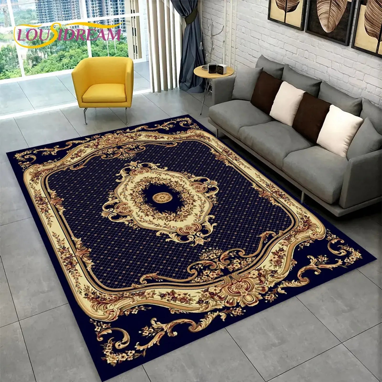 Turkey Persian Bohemian Area Rug - Large Non-Slip Mat