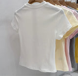 Summer O-Neck Fashion T-Shirt for Women