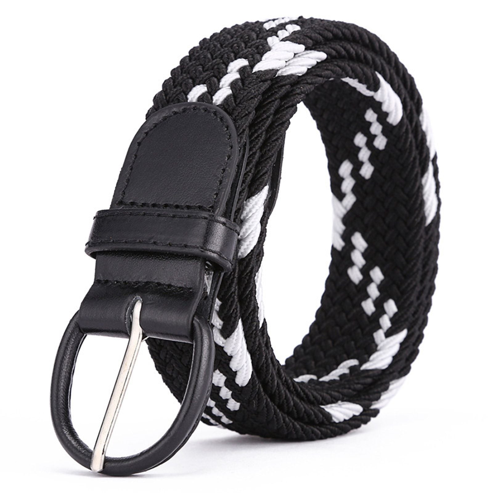 Casual Elastic Woven Belt for Men and Women
