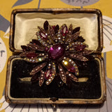 Exquisite Crystal Flower Brooch for Women