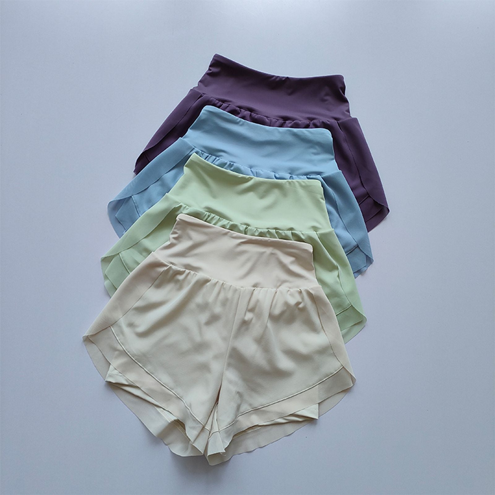 Women's High-Waisted Quick-Dry Sports Shorts