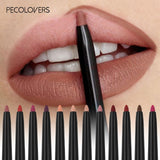 Waterproof Matte Lipliner Pencil - Long Lasting Red