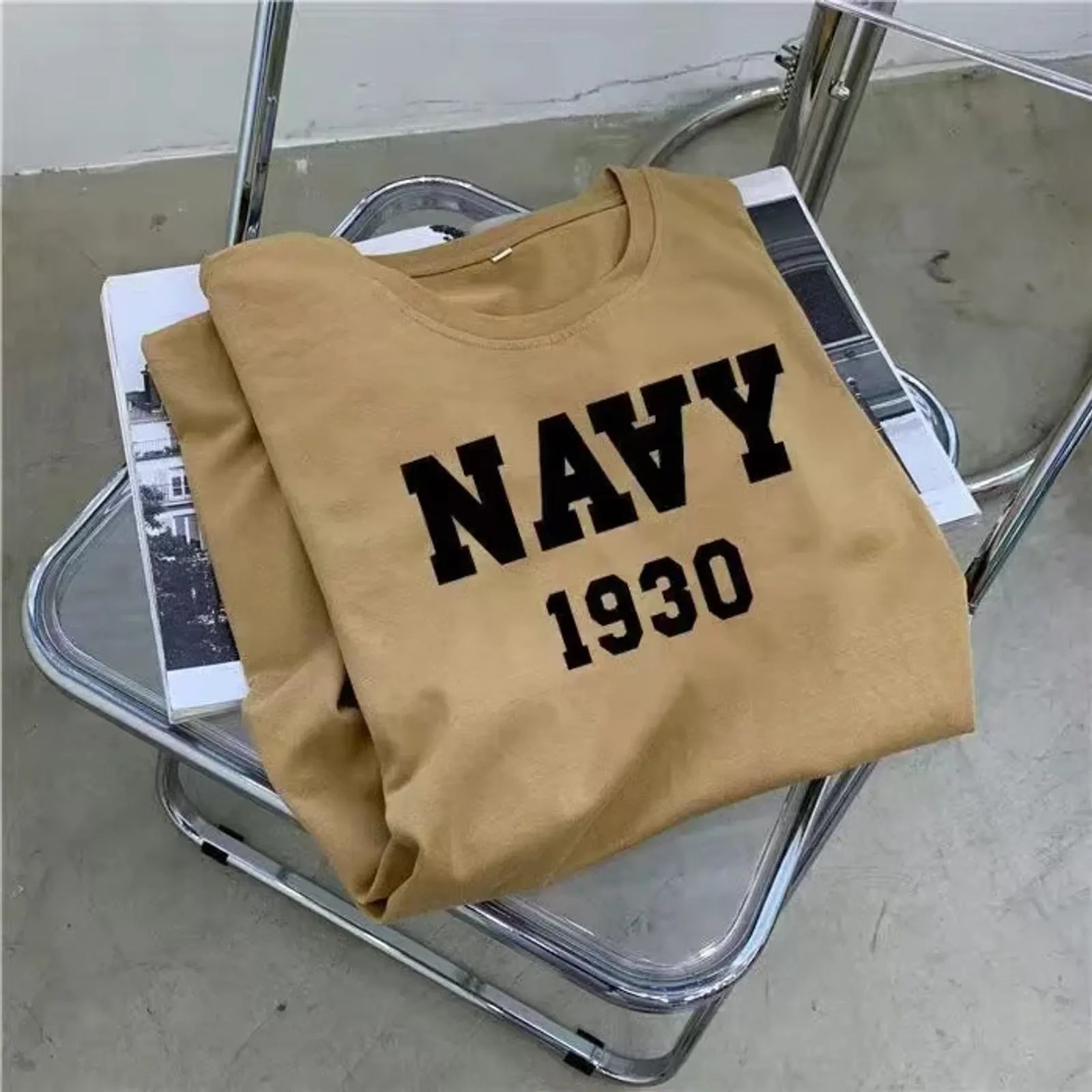 Summer Oversized Letter Print Casual Dress for Women