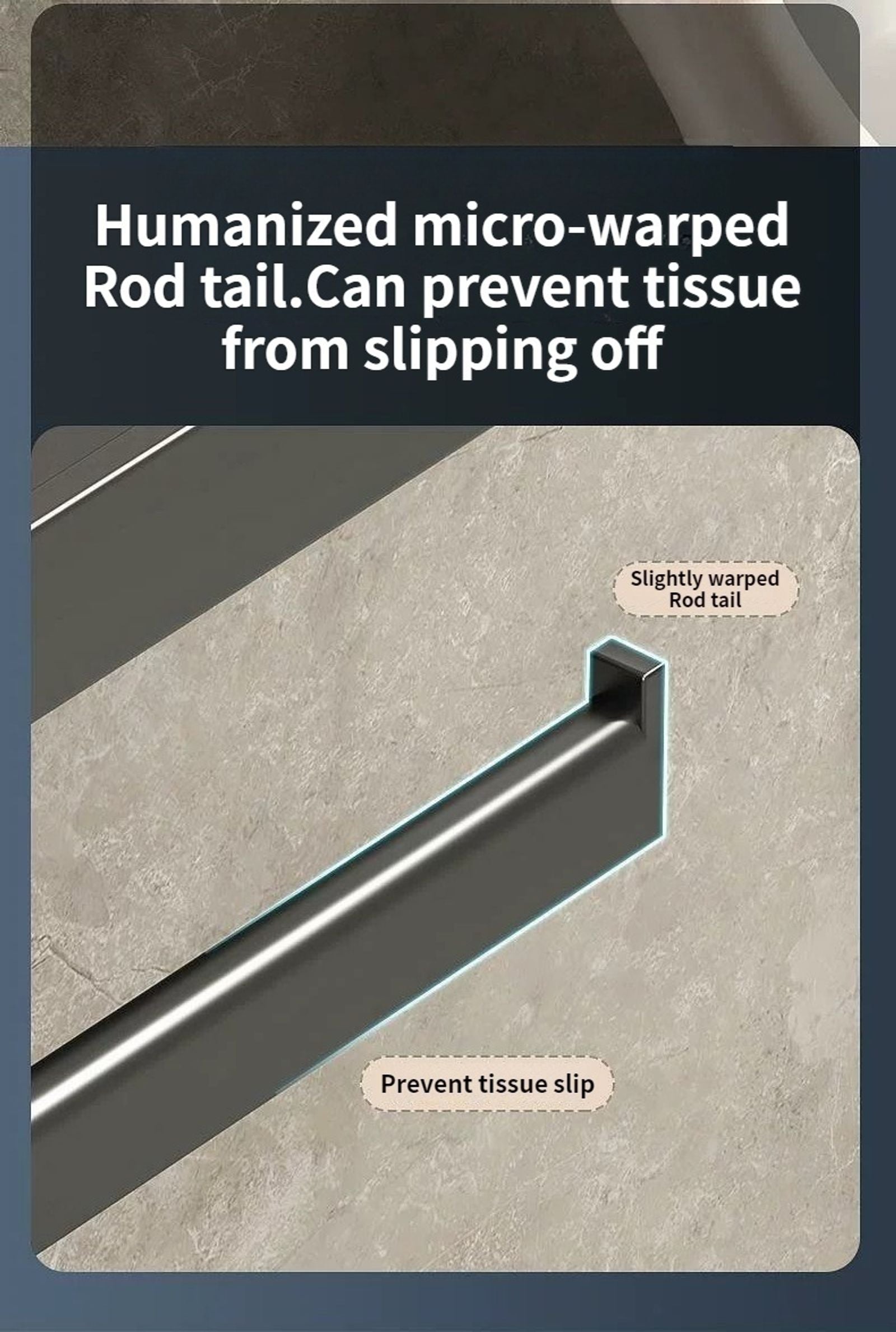 Plastic Toilet Paper Holder and Storage Rack