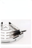 304 Stainless Steel Bathroom Corner Shelf - Wall-Mounted