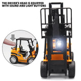 1:24 Scale Alloy Construction Forklift & Crane Toy Model