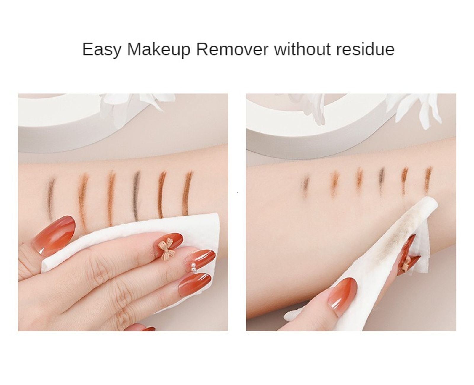 2 in 1 Waterproof Eyebrow Pencil - Long Lasting & Easy to Use