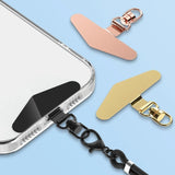 360° Rotation Steel Phone Tether Lanyard Connector