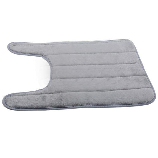 U-Shaped Water Absorbing Bathroom Mats