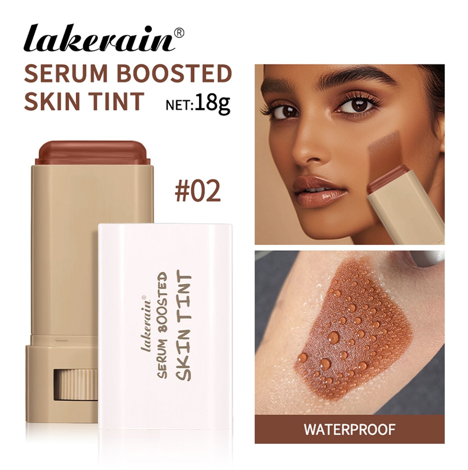Skin Tint Foundation Stick - 6 Color Options