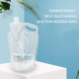 2L Portable Transparent Water Bag with Handle
