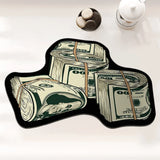 Creative Money Shaped Carpet Rug for Bedroom
