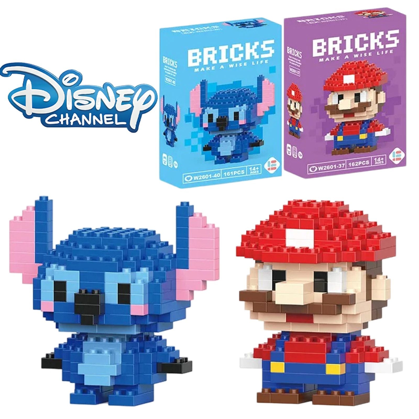 Disney Stitch Building Blocks Toy for Kids