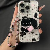 Korean Cute Cartoon Kawaii Kitten Grip Tok Phone Holder