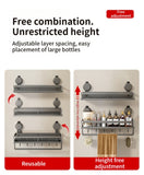 No Drill Suction Cup Bathroom Organizer Rack