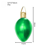 Colorful Inflatable Christmas Lights Ball for Festive Fun