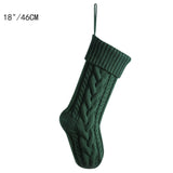 Large Cable Knit Christmas Stockings for Kids