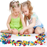 1000 Pieces Creative Building Blocks Set with Base Plate