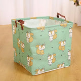 32cm Cute Printing Foldable Storage Baskets - Organizers