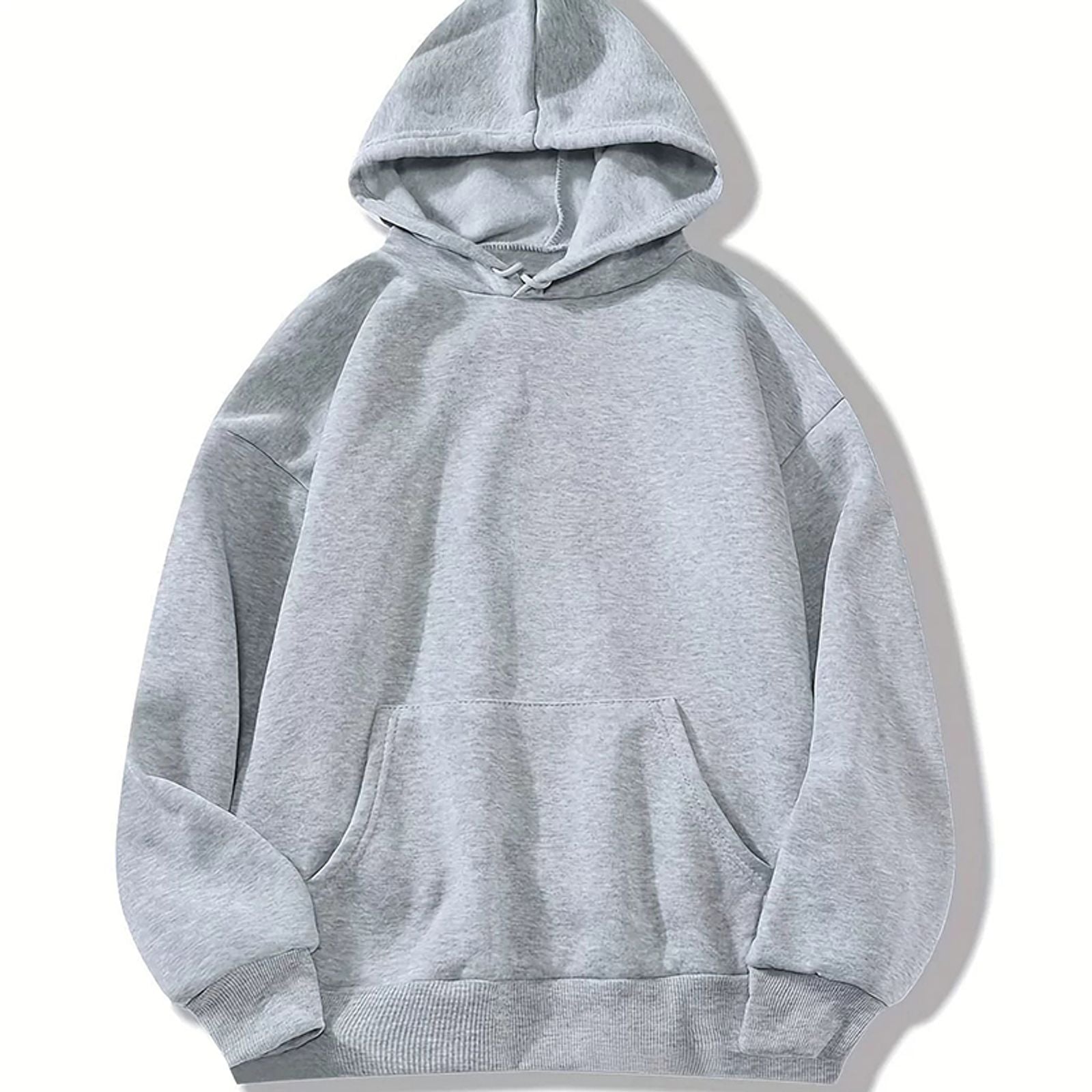 Women's Casual Pocket Hoodie with Letter Print