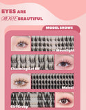 Large Capacity Individual Cluster False Eyelashes