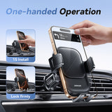 Universal Car Air Vent Phone Holder Mount - 360 Rotation