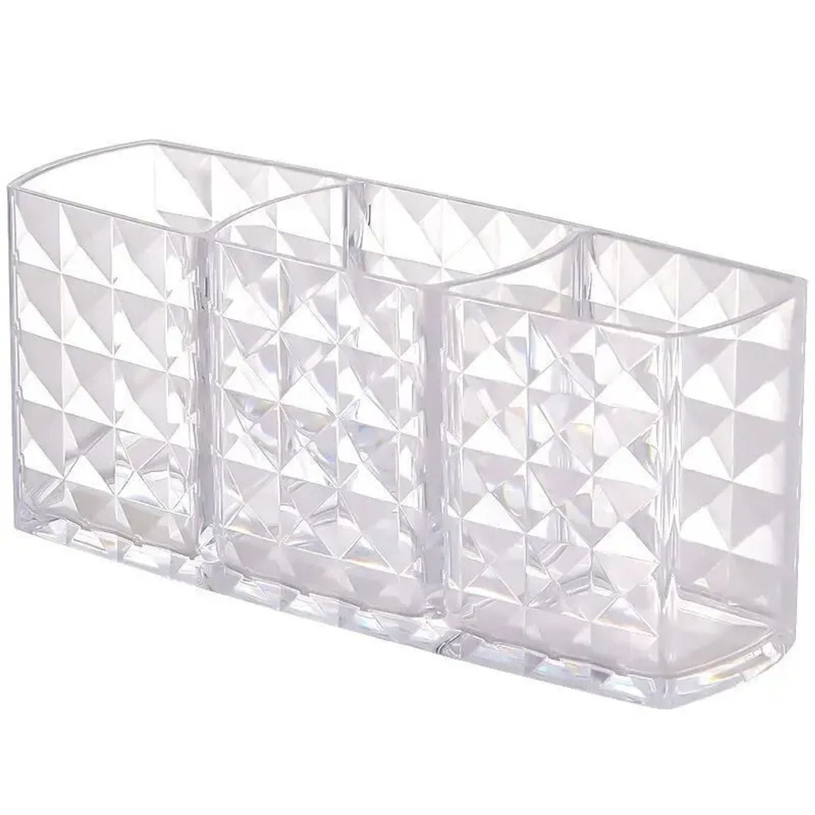 Diamond Patterned Mirror Cabinet Storage Box